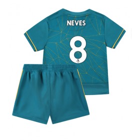 Baby Fußballbekleidung Wolves Ruben Neves #8 Auswärtstrikot 2022-23 Kurzarm (+ kurze hosen)